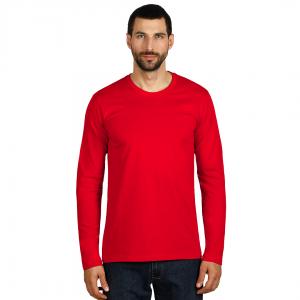 MAJOR, pamučna majica dugih rukava, 160 g/m2, crvena