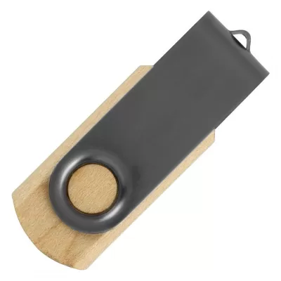 SMART WOOD 3.0, usb flash memorija, siva, 64GB