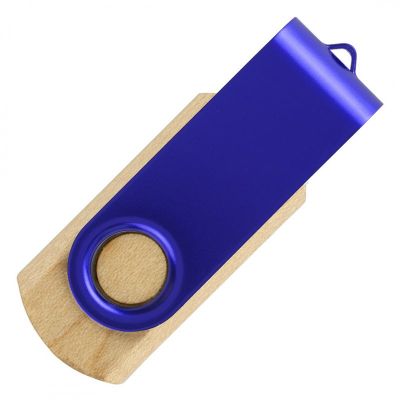 SMART WOOD 3.0, usb flash memorija, plava, 64GB