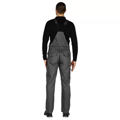 CRAFT BIB PANTS, radni polukombinezon, tamno sivi