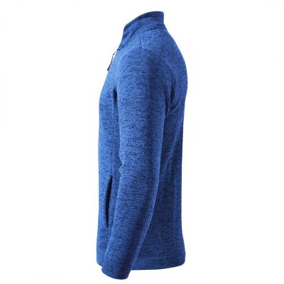 JUMPER, melirana dukserica sa visokom kragnom, 280 g/m2, rojal plava