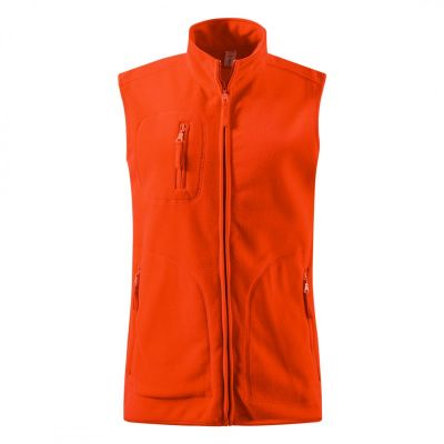 POLARIS VEST, prsluk od brušenog polara, 280 g/m2, narandžasti