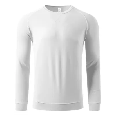 WING, dukserica sa raglan rukavima i okruglim izrezom, 260 g/m2, bela