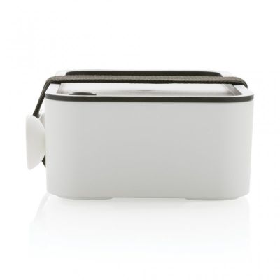 GRS recycled PP lunch box with spork