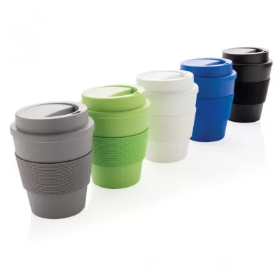 Reusable Coffee cup with screw lid 350ml