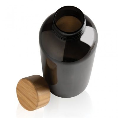 RCS RPET bottle with bamboo lid