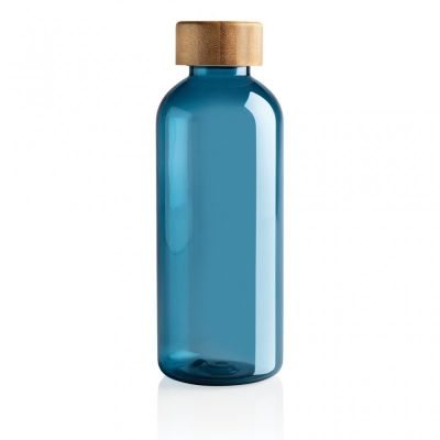 RCS RPET bottle with bamboo lid