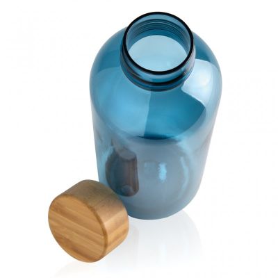 RCS RPET bottle with bamboo lid