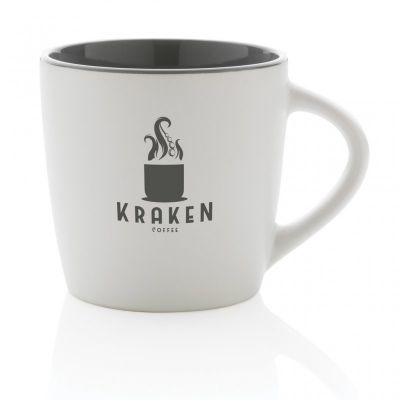 Ceramic mug with coloured inner 300ml