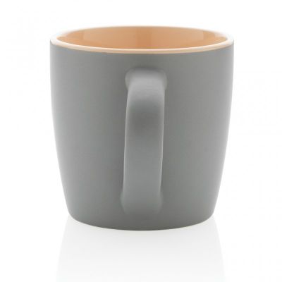 Ceramic mug with coloured inner 300ml