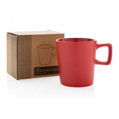 Ceramic modern coffee mug 300ml