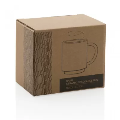 Ceramic stackable mug 180ml