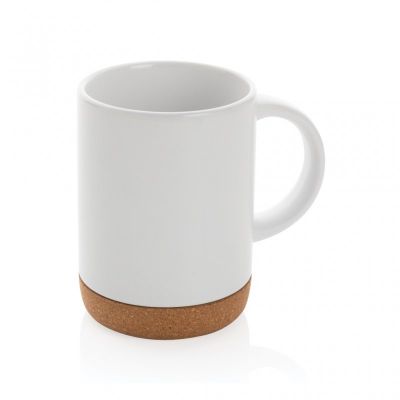 Ceramic mug with cork base 280ml