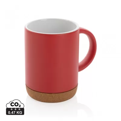 Ceramic mug with cork base 280ml