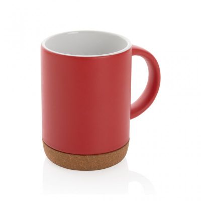 Ceramic mug with cork base 280ml