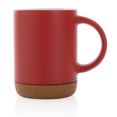 Ceramic mug with cork base 280ml