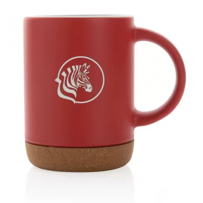 Ceramic mug with cork base 280ml