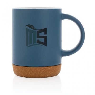 Ceramic mug with cork base 280ml