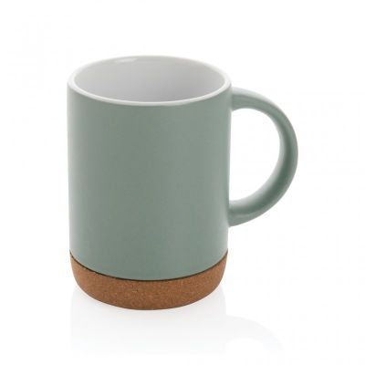 Ceramic mug with cork base 280ml