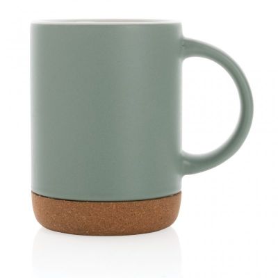 Ceramic mug with cork base 280ml