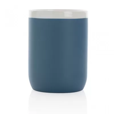 Ceramic mug with white rim 300ml