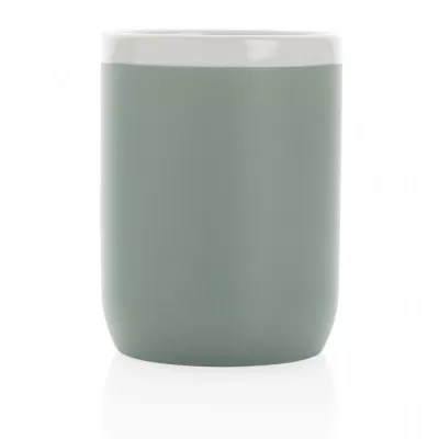 Ceramic mug with white rim 300ml