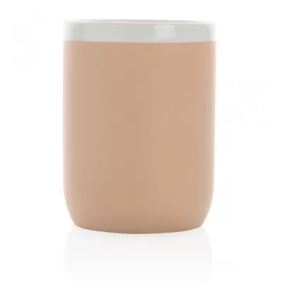 Ceramic mug with white rim 300ml