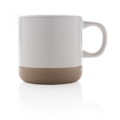 Glazed ceramic mug 360ml