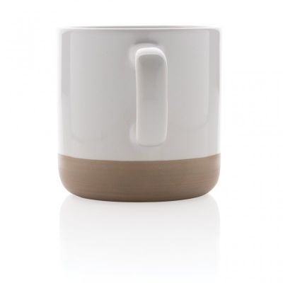 Glazed ceramic mug 360ml