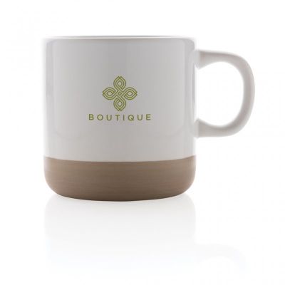 Glazed ceramic mug 360ml