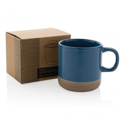 Glazed ceramic mug 360ml