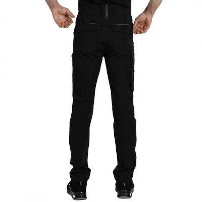 PANTHER PANTS S, elastične radne pantalone, crna