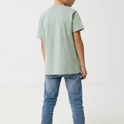 Iqoniq Koli kids lightweight recycled cotton t-shirt