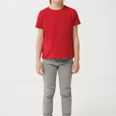 Iqoniq Koli kids lightweight recycled cotton t-shirt