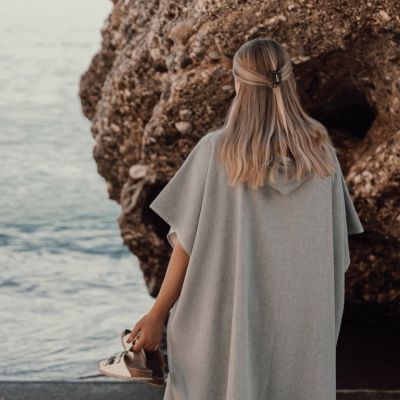 VINGA Tolo hammam terry beach poncho