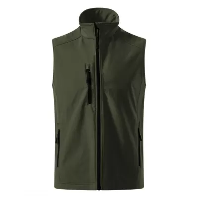 SKIPPER VEST, softshell prsluk, maslinasti