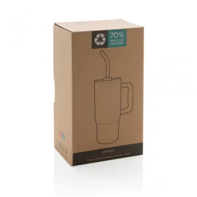 Embrace deluxe RCS recycled stainless steel tumbler 900ml