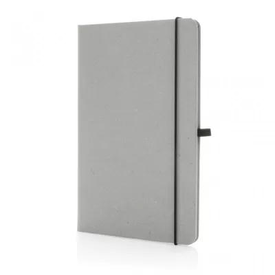 Recycled leather hardcover notebook A5