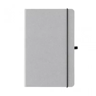 Recycled leather hardcover notebook A5