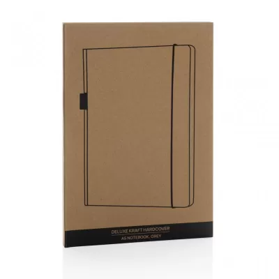 A5 deluxe kraft hardcover notebook