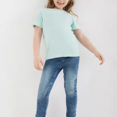 Iqoniq Koli kids lightweight recycled cotton t-shirt