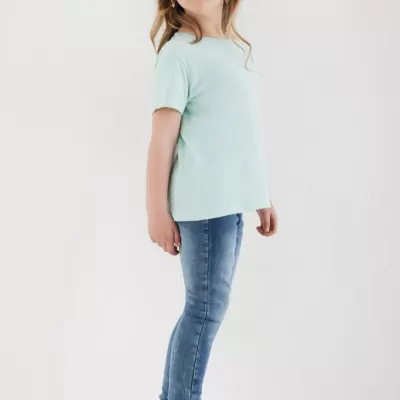 Iqoniq Koli kids lightweight recycled cotton t-shirt