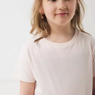 Iqoniq Koli kids lightweight recycled cotton t-shirt