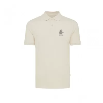 Iqoniq Yosemite recycled cotton pique polo