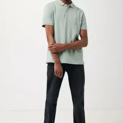 Iqoniq Yosemite recycled cotton pique polo