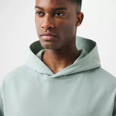 Iqoniq Yoho recycled cotton relaxed hoodie