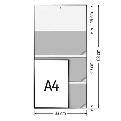 PRAVOSLAVNI 82, zidni kalendar: 3 x 12 listova, tromesečni, trodelni