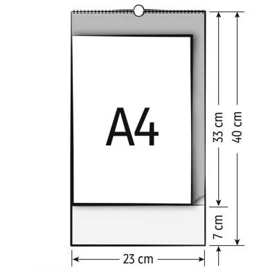 PRIRODA 04, zidni kalendar: 13 listova, mesečni