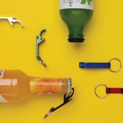 RCS recycled aluminum bottle and can opener