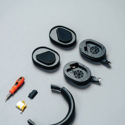 Irvine RCS recycled and repairable ANC wireless headphone